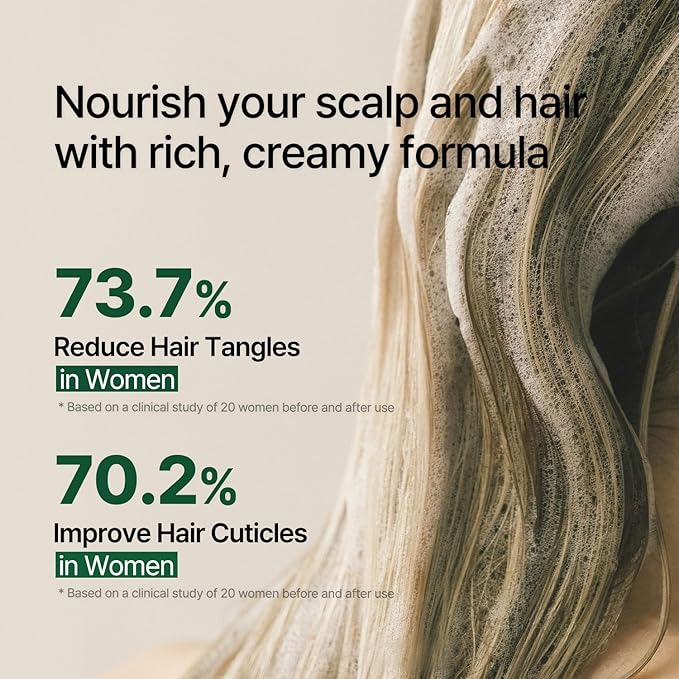 Alpha Erguen Women’s Hair Loss Care Treatment, Vegan Formula for Dual Scalp & Hair Cortex Repair, Strengthens, Restores & Nourishes Damaged Hair, 500ml / 16.9 fl oz