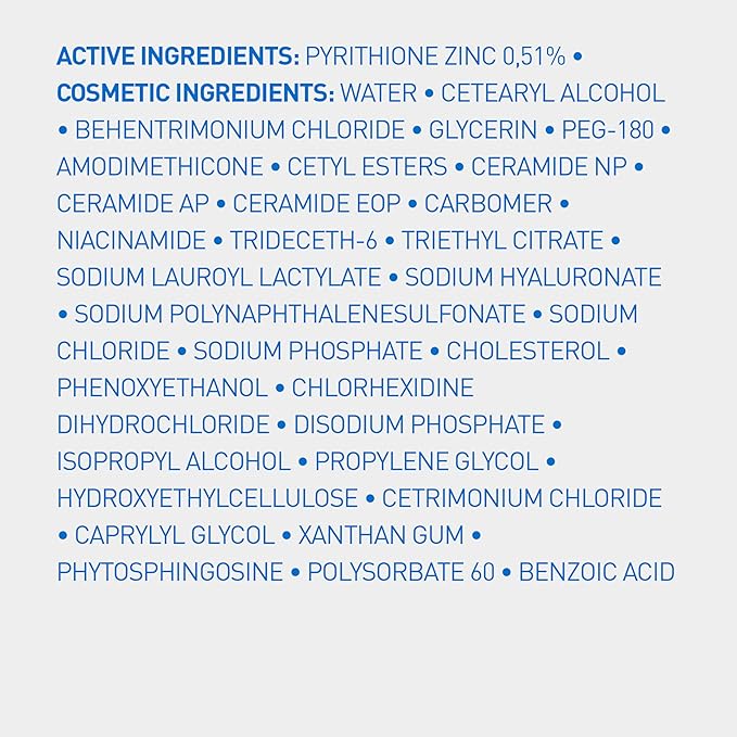 CeraVe Hydrating Anti Dandruff Conditioner, 0.5% Pyrithione Zinc Dandruff Treatment With Ceramides, Hyaluronic Acid & Niacinamide, Helps Eliminate Flakes & Reduce Itchy Scalp, Sulfate Free Conditioner | Hydrating