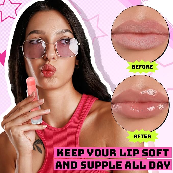 GZDUCK DIY Lip Balm Making Kit- 42Pcs Lip Balm Making Set, Make Your Own Lip Gloss, Lip Gloss Making with Multi-Flavor Multicolored DIY Makeup Set Gifts for Women