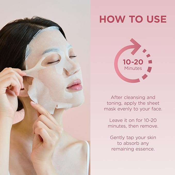 SKIN1004 Poremizing Clarifying Mask, Face Mask Skincare for Pore Elasticity, Pore Minimizer for face, Gentle Exfoliating Sheet Mask for Sebum & Impurities, Korean Skin Care, 0.77 fl oz / 23ml * 5ea