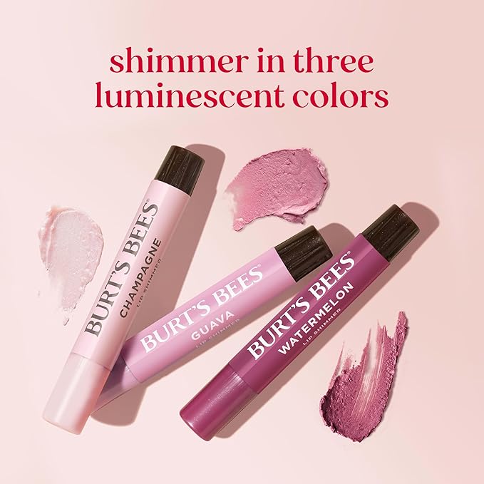 Burt's Bees Easter Basket Stuffers, Lip Balm - Berry Agua Fresca, Dragonfruit Lemon, Coconut & Pear, Tropical Pineapple Pack, With Beeswax, Tint-Free, Natural Origin Lip Treatment, 4 Tubes, 0.15 oz.