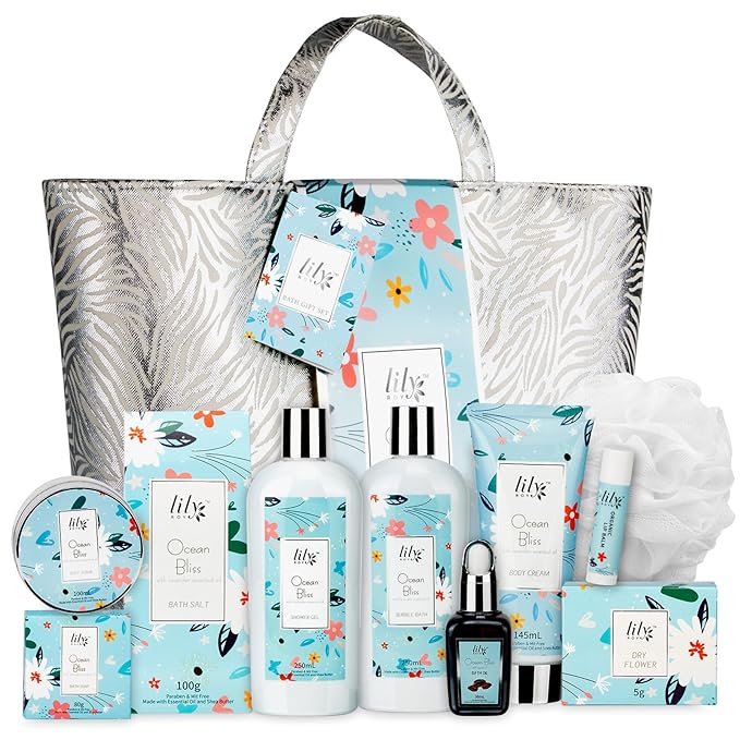 Mothers Day Gifts for Women - XXXL Bag Spa Gift Set for Mom, Luxury Bath and Body Gift Bag Set for Women, Spa Kit Gift, Valentines Day Gift, Birthday, Christmas Gifts, Spa Bath Gift Set for Holiday
