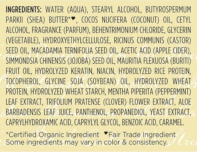 Shea Moisture Conditioner Pure Jamaican Black Castor Oil To Intensely Smooth And Nourish Hair With Shea Butter, Peppermint And Apple Cider Vinegar 13 Oz