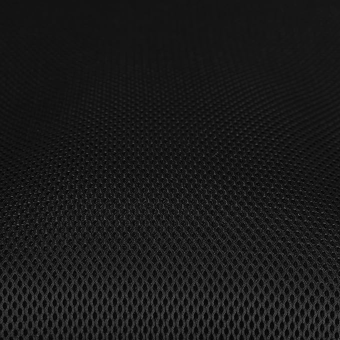 Flash Furniture Nicholas Mid-Back Swivel Office and Gaming Chair, Ergonomic Mesh Office Chair with Adjustable Lumbar Support and Height, Black/White