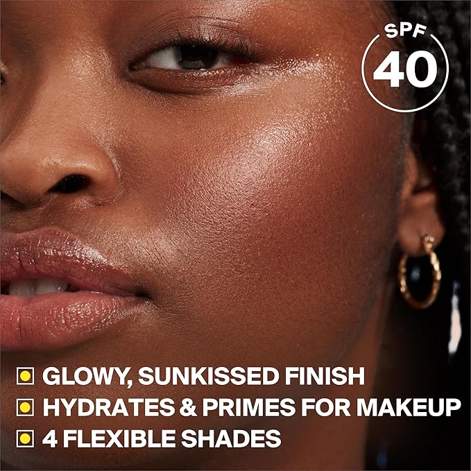 Supergoop! Glowscreen SPF 40, Golden Hour (Bronze Glow) - 0.68 fl oz - Glowy Primer + Broad Spectrum Tinted Sunscreen - Helps Filter Blue Light - Hydration - Hyaluronic Acid & Vitamin B5