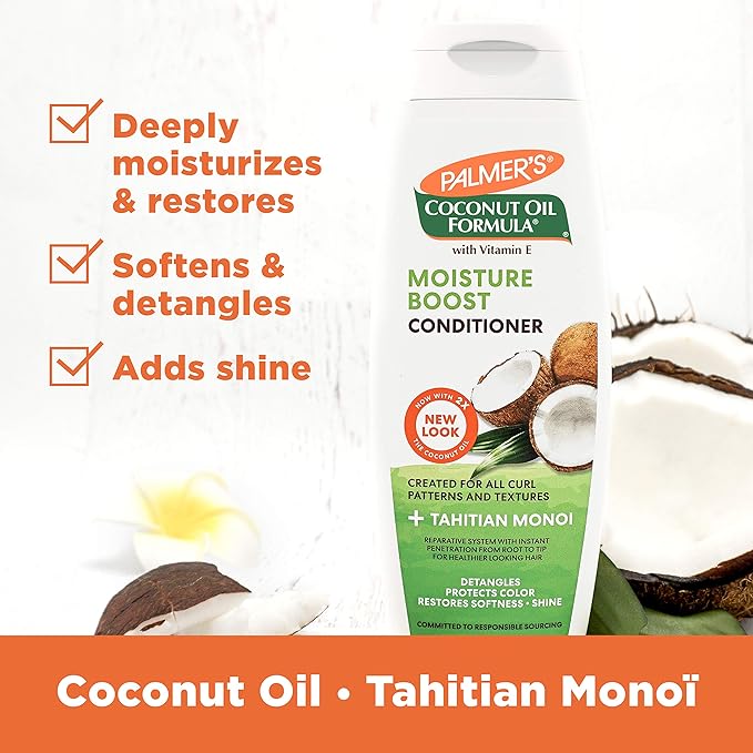 Palmer's Coconut Oil Formula Moisture Boost Conditioner, 13.5 Fl Oz