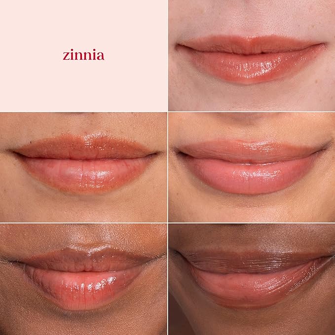 Burt's Bees 100% Natural Tinted Lip Balm, Zinnia, 0.15 Oz, Pack of 2