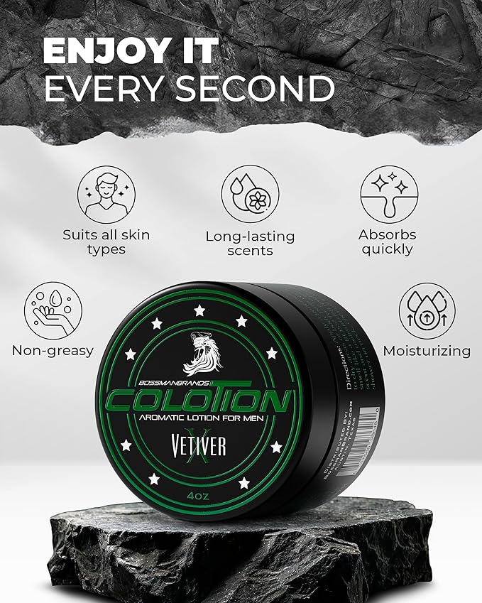 Bossman Colotion – 2-in-1 Body Lotion & Cologne for Men – Long-Lasting, Hydrating, Soothing Moisturizer for Men – Suits All Skin Types for Daily Use – The Gatsby Scent