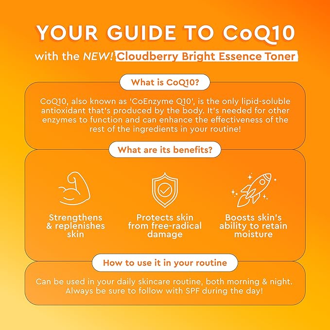 Glow Recipe Cloudberry - Brightening Face Cream to Repair Skin Barrier & Even Tone (50ml) + Cloudberry Face Toner to Strengthen Skin Barrier & Hydrate (75ml)