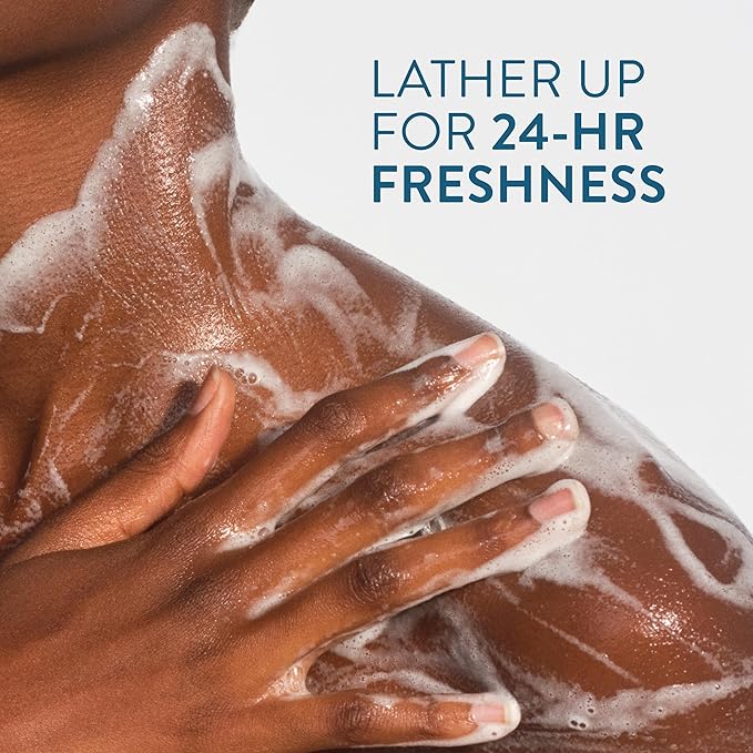 Native Body Wash Contains Naturally Derived Ingredients | For Women & Men, Sulfate, Paraben, & Dye Free Leaving Skin Soft and Hydrated | Sea Salt & Cedar 18 oz
