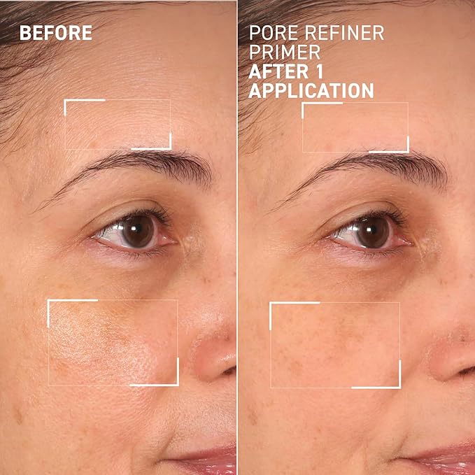 Dr. Brandt Pores No More, Pore Refiner Primer - Instantly Minimizes the Appearance of Pores, Absorbs Oil & Mattifies Shine - 1.0 fl oz