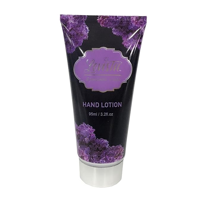 Spa Gift Basket with Lavender Fragrance and Lilac Color - Bath and Body Set Includes Shower Gel, Body Lotion, Hand Lotion, Bath Salt, Flower Sponge and EVA Sponge