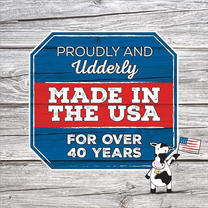 Udderly Smooth Hand Cream, Original Formula for Rough Dry Skin, Fast-Absorbing 24-Hour Moisturization, 4 oz (Pack of 6)