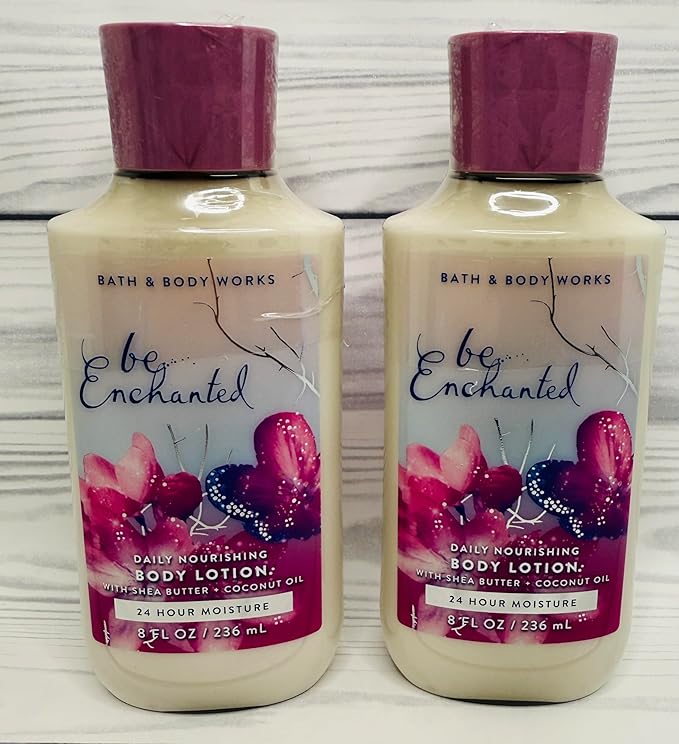 Bath & Body Works Be Enchanted Body Lotion 8 Ounces Each Pack of 2