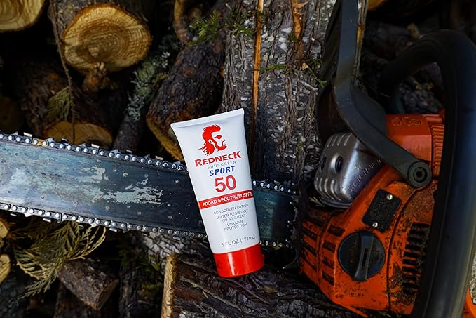 6 Oz SPF 50 Sport Lotion Water/Sweat Resistant Reef Friendly, Non-irritating