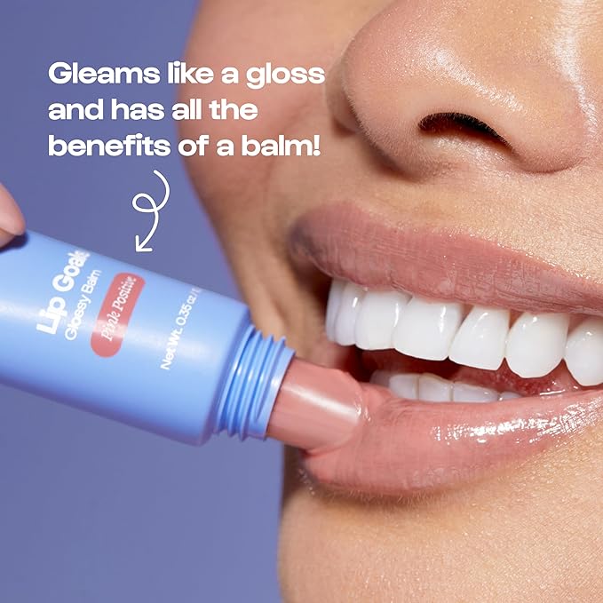 Alleyoop Lip Goals – Moisturizing Lip Balm for Women, Hydrating Lip Care for Dry Lips with Clean Vegan Ingredients, Everyday Treatment for Smooth, Soft, Nourished Lips, Clear