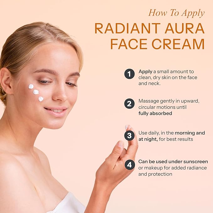 Vitamin C & Vitamin E Face Moisturizer – Dermatologist Tested, Anti Aging Korean Skin Care – Hydrating Cream For Smoother Youthful Looking Skin – Vegan, Clean Beauty – Pack of 2