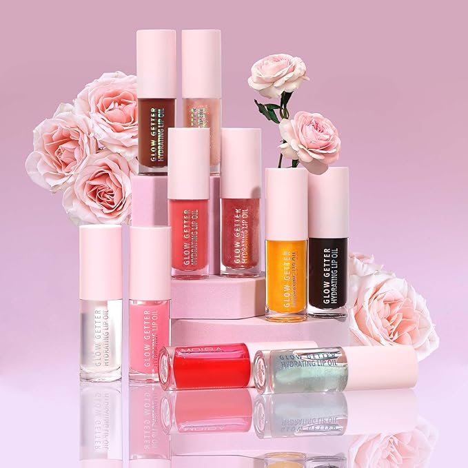 Moira Glow Getter Hydrating Lip Oil (001, Sky Blue)