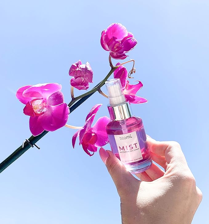 Teami Face Mist Spray Toner - Hydrating Alcohol Free Makeup Setting Spray - Perfect for Women with Dry, Sensitive, or Oily Skin - with Pore Minimizing Organic Witch Hazel and Hydrating Aloe Vera