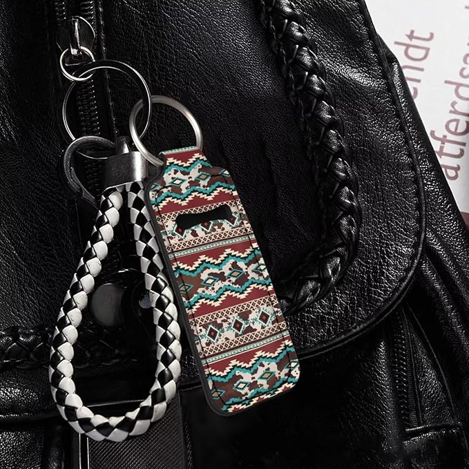 Pensura Chapstick Holder Keychain Fashion 5 Pcs Car Keychain Holder Portable Chapstick Holder Keep from Scratched and Dust