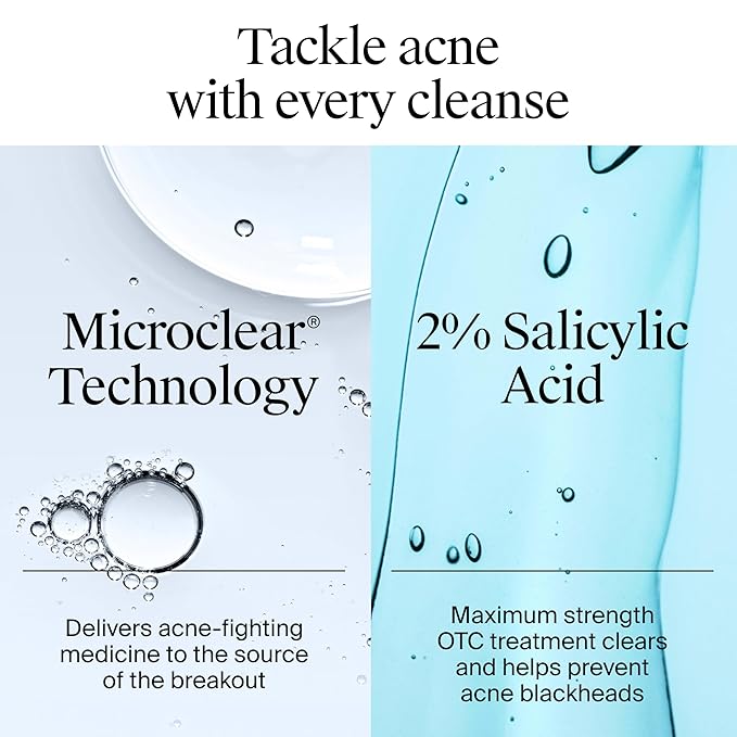 Neutrogena Acne Stress Control Oil-Free Triple-Action Face Toner, Skin Care with 2% Salicylic Acid, Acne Toner for Face with Green Tea & Cucumber Extract, Nourishing & Refreshing, 8 fl. oz