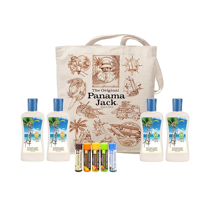 Panama Jack Sunscreen Packs - The perfect Sunscreens and Skin Care for every Occasion (Island Tan)