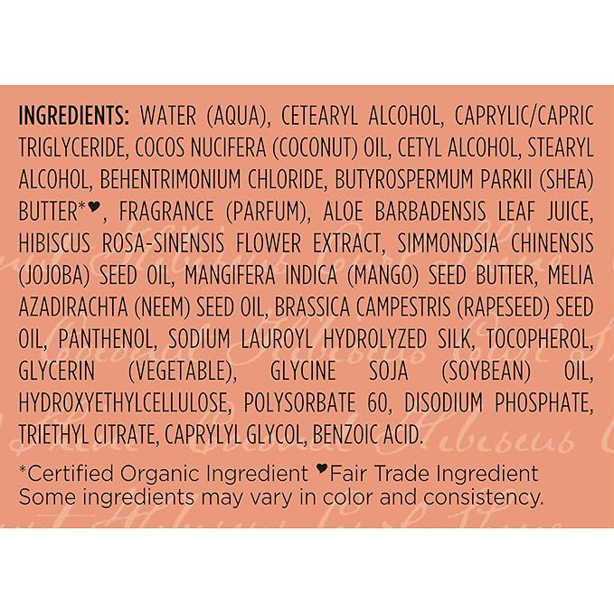 SheaMoisture Curl & Shine Conditioner Coconut & Hibiscus, for Thick, Curly Hair to Moisturize & Soften, 13 oz