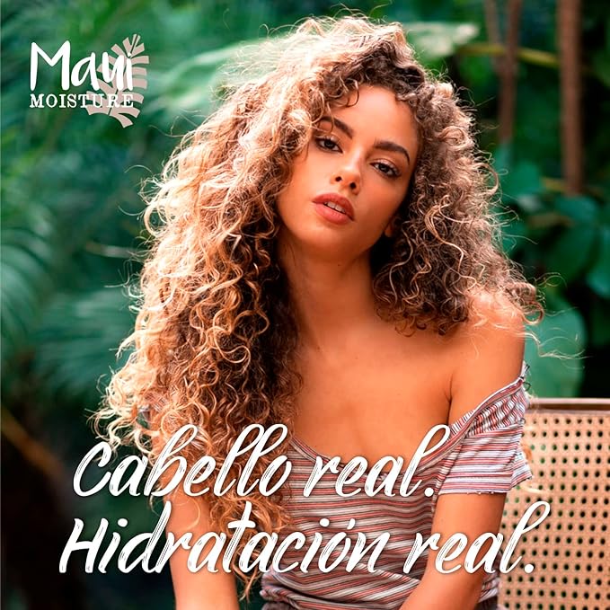 Maui Moisture Hydrating Curl Smoothie with Coconut Oil | For Tight Curls | Silicone-Free | Vegan | 12 oz Pack of 2