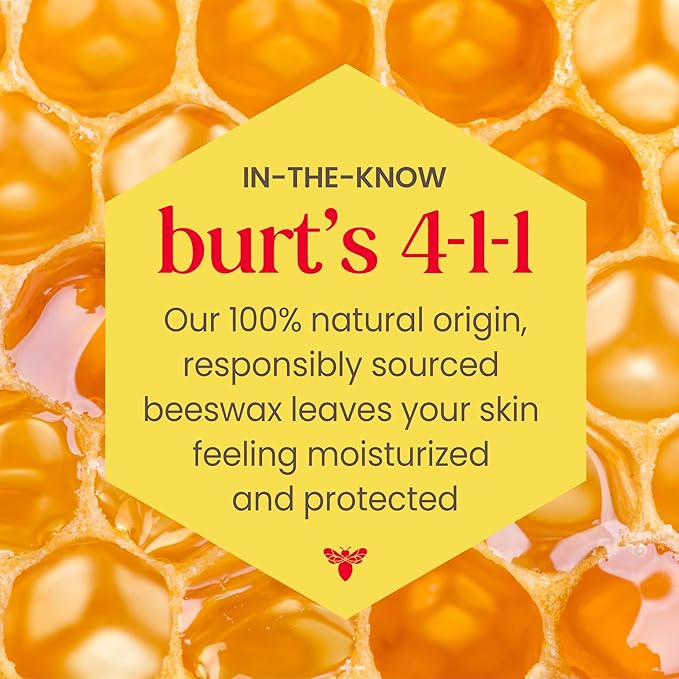 Burt's Bees Lip Tint Balm, Long Lasting 2 in 1 Duo Tinted Balm Formula, Color Infused with Hydrating Shea Butter for a Natural Looking Buildable Finish, Hibiscus, 1 Tube