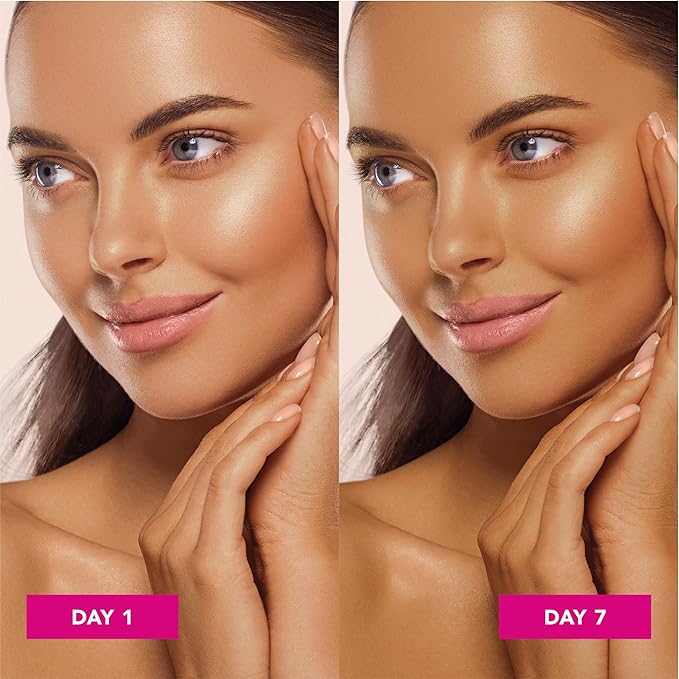 Jergens Natural Glow Instant Sun Sunless Tanning Moisturizer & Natural Glow Self Tanner Face Moisturizer, SPF 20 Facial Sunscreen, Medium to Deep Skin Tone, Sunless Tanning, Oil Free
