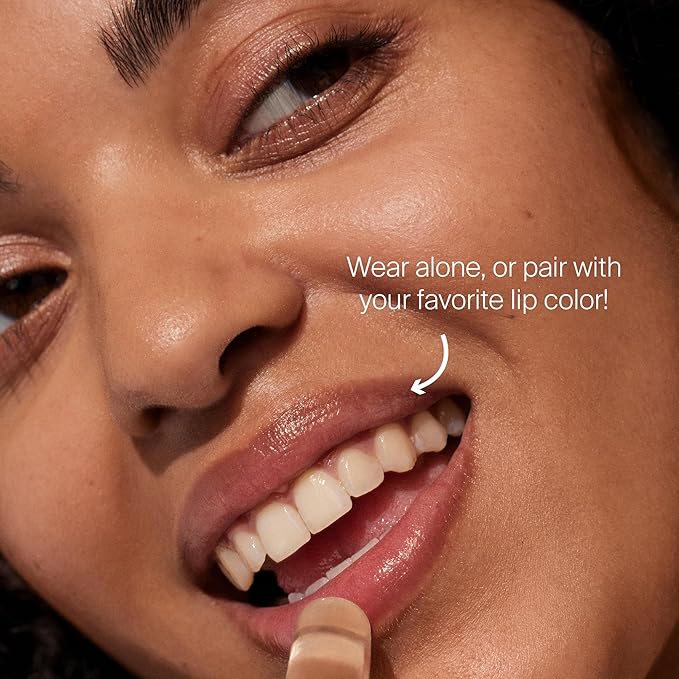 Supergoop! Unseen Sunscreen Clear Lip Protector - 100% Invisible, Lightweight SPF 30 Formula - Provides UV & Environmental Protection - Natural Finish - 0.12 oz