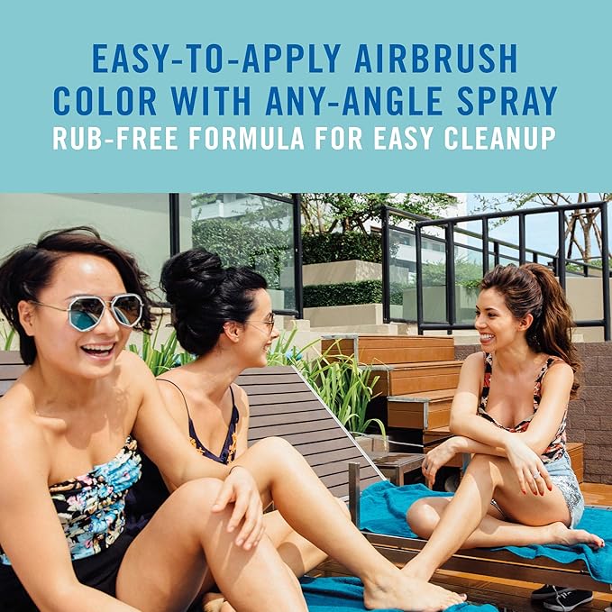 Banana Boat Self Tanning Spray for All Skin Tones, Airbrush Color, Reef Friendly, 5 Ounce - Pack of 3