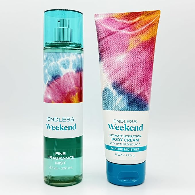 Endless Weekend Bath & Body 2-Piece Bundle | Fine Fragrance Mist and Ultimate Hydration Body Cream