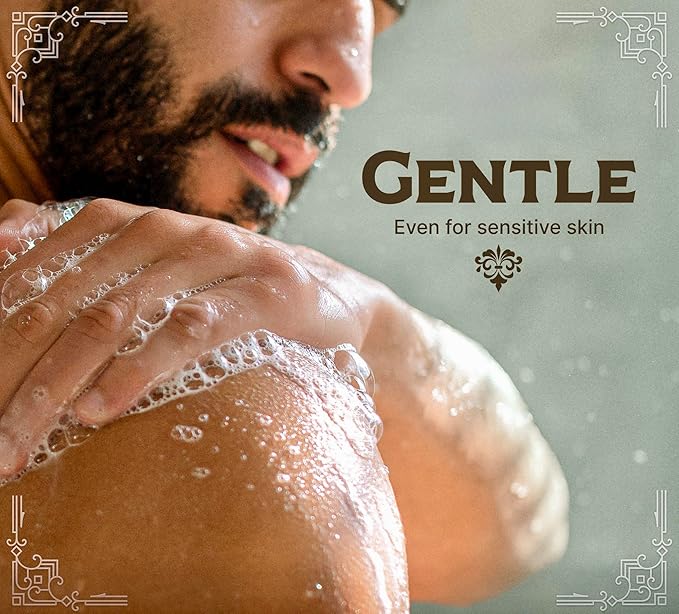 Carolina Castile Soap Patchouli Bergamot Scented Castile Soap - Certified Organic, High Olive Oil Content, Non-Drying, Made with Organic Oils, Concentrated Natural Soap for Men and Women