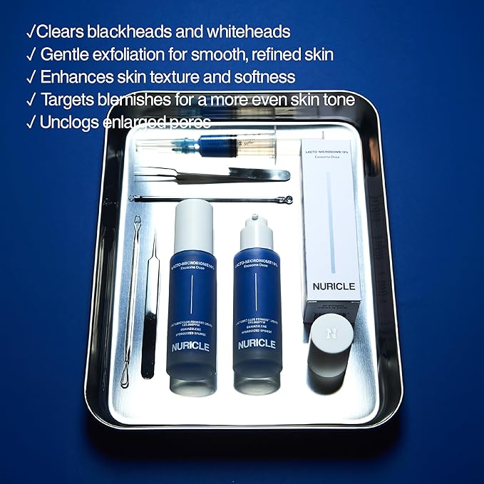 LACTO-MICROBIOME 10% Exosome Dose 30ml (1.014fl.oz) Exosome Korean Serum for Pores, Blackheads & Skin Texture – Korean Skin Care