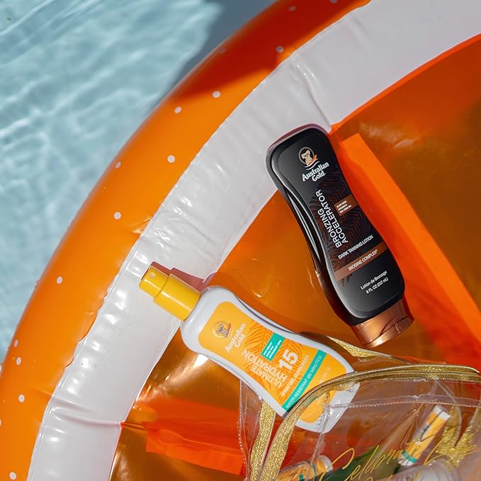 Australian Gold Spray Gel Sunscreen, Hydrate Skin, Broad Spectrum, Water Resistant, Non-Greasy, Oxybenzone Free, Cruelty Free, SPF 15, Moisturize-Max New Coconut, 8 Fl Oz (A70889)