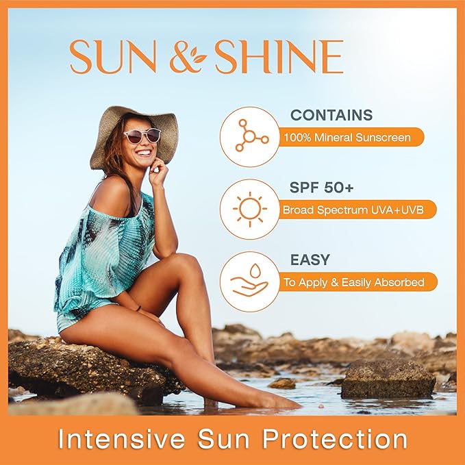 Sun & Shine Mineral Sunscreen Lotion 2-pack Bundle