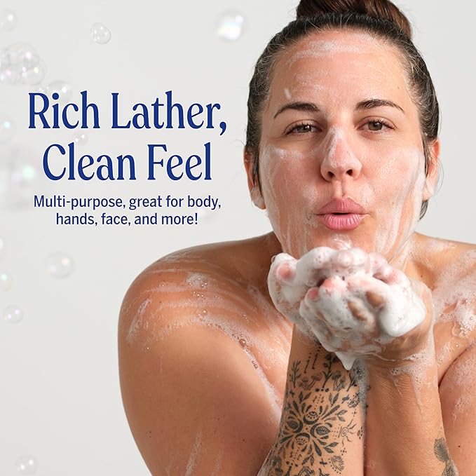 Dr. Bronner's- Pure-Castile Magic Liquid Soap (Peppermint 64,oz)- Made with Regenerative Organic Certified Oils- For Hand, Body, Face, Laundry, Pets & Dishes- Concentrated, Vegan, Non-GMO