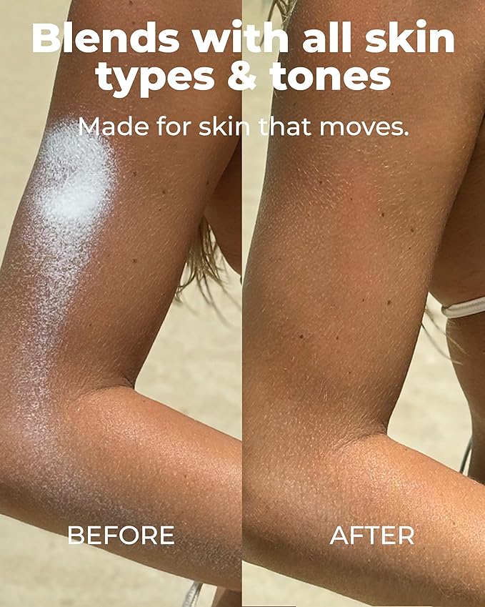 Miami Beach Bum SPF 50 Sunscreen Spray - 6 fl oz Reef Safe Water Resistant Sunscreen Blocked Mineral BOV Spray with Algae, Aloe & Antioxidants - Non Aerosol, Hawaii Reef Compliant, Petroleum Free