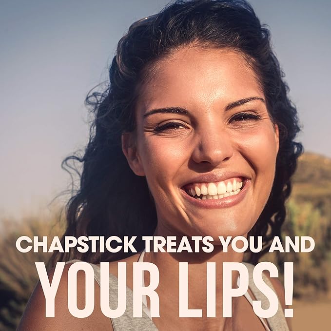 ChapStick Moisturizer (Original Flavor, 0.15 Ounce) Lip Balm Tube, Skin Protectant, Lip Care, SPF 15 (Pack of 12), Blue