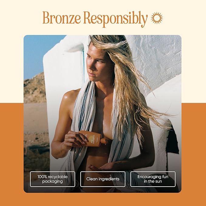 Tanning Club - Golden Glow Tanning Oil with SPF 15 - Lightweight Hydrating Sunscreen with Coconut, Carrot, and Shea Butter - Water and Sweat Resistant (80 Minutes) - 150 ml