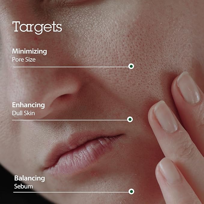 BLITHE Targeted Pore Serum with 22% Niacinamide for Oil Control, Pore Minimizer for Face, Korean Skin Care,1 fl oz