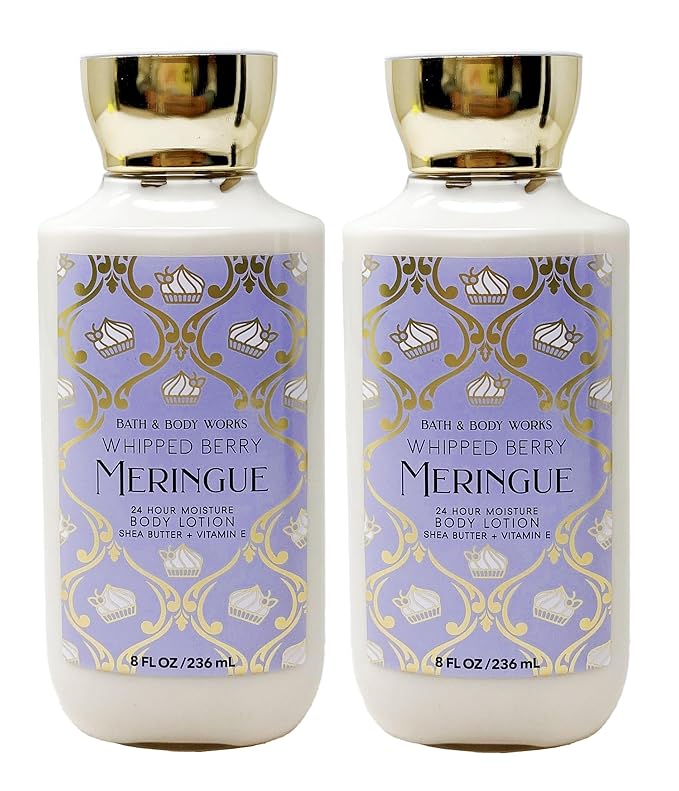 Bath & Body Works Whipped Berry Meringue - 2 Pack Of Body Lotion
