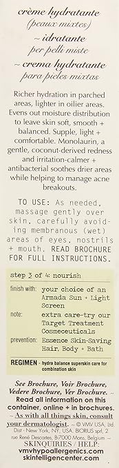 VMV Hypoallergenics Superskin Hydra Balance Smart Moisturiser for Combination Skin, 4 Fluid Ounce