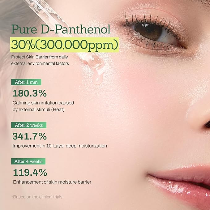 MEDITHERAPY Mugwort D-Panthenol 30 Calming Serum, High Concentration for Skin Barrier & Deep Calming, Pure Ingredients, Korean Skincare 1.01 fl.oz