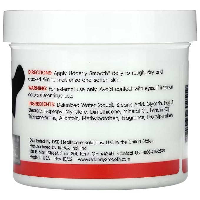 Udderly Smooth Daily Moisturizing Body Cream, Original Formula, 10 oz (Pack of 3)