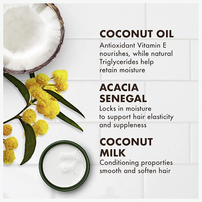 SheaMoisture Overnight Face Oil for All Skin Types 100% Virgin Coconut Oil for Daily Hydration 1 oz,(Pack of 2)