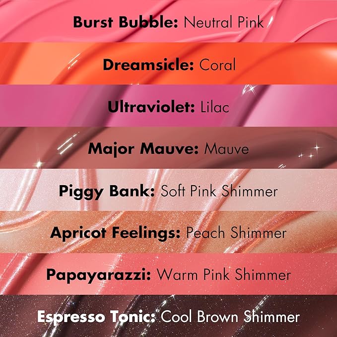 e.l.f. Glow Reviver Plumping Lip Oil, Tinted Lip Plumper For A High-Shine, Plump Finish, Infused With Jojoba Oil, Vegan & Cruelty-Free, Piggy Bank