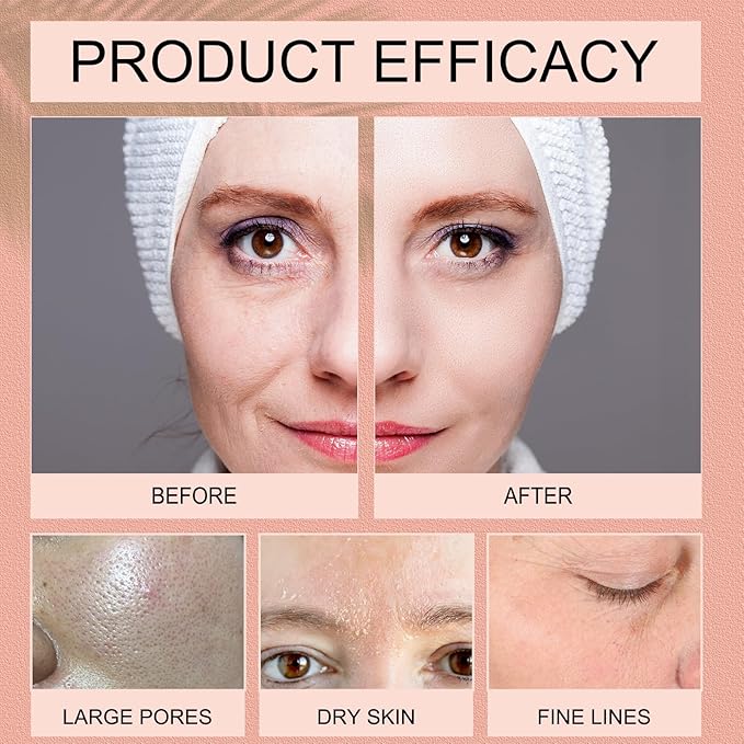 Collagen Overnight Wrapping Peel Off Facial Mask with Jelly Brush, Skin Hydration & Firming & Glowy, Improve Sagging & Dullness, Korean Skincare(75ml, 2.54 fl.oz)