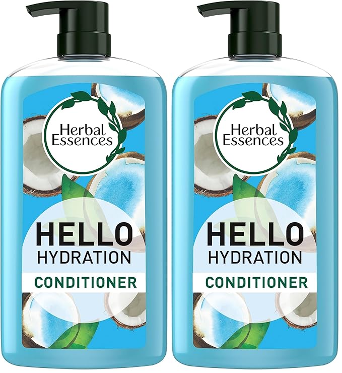 Herbal Essences Hello Hydration Conditioner Deep Moisture for Hair, 29.2 fl oz (Pack of 2)